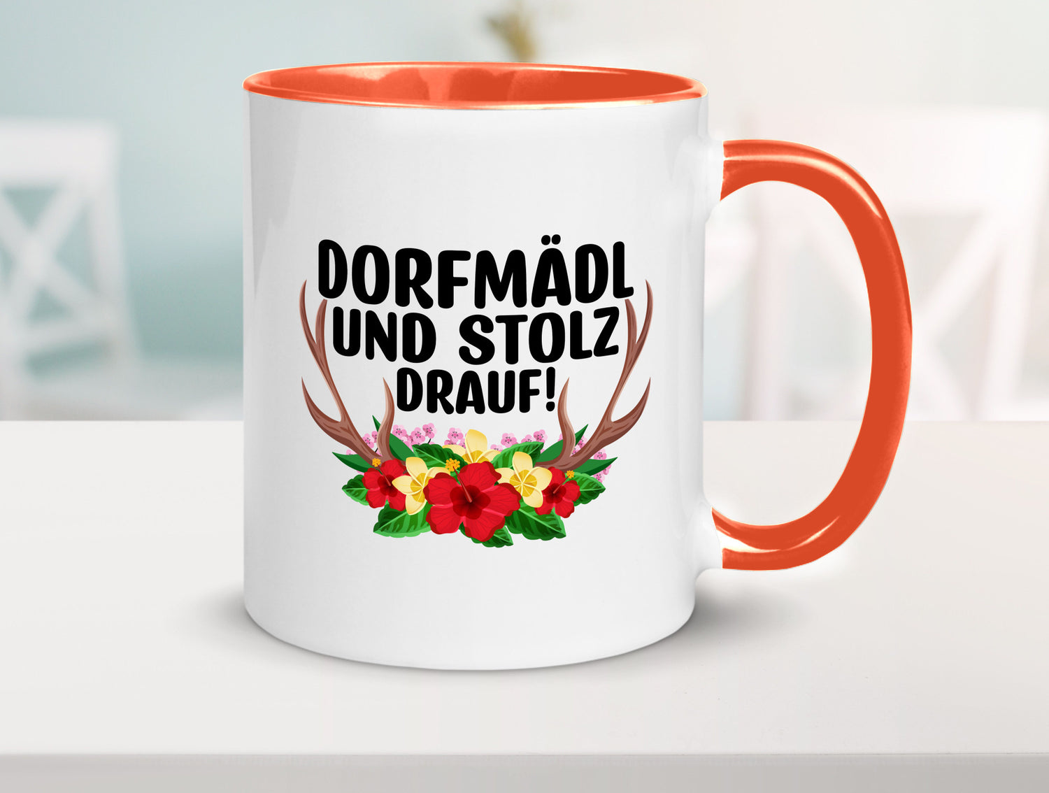 Dorfmädel und stolz drauf | Dorfkind Dorf v2 Geschenkidee Humor Tasse