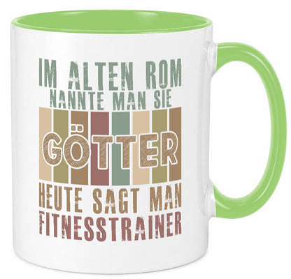 Heute sagt man: Fitnesstrainer | Personal Trainer Geschenkidee Humor Tasse