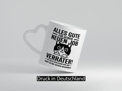 Alles gute für deinen neuen Job | Jobwechsel Abschied lustig Arbeit Kollegen