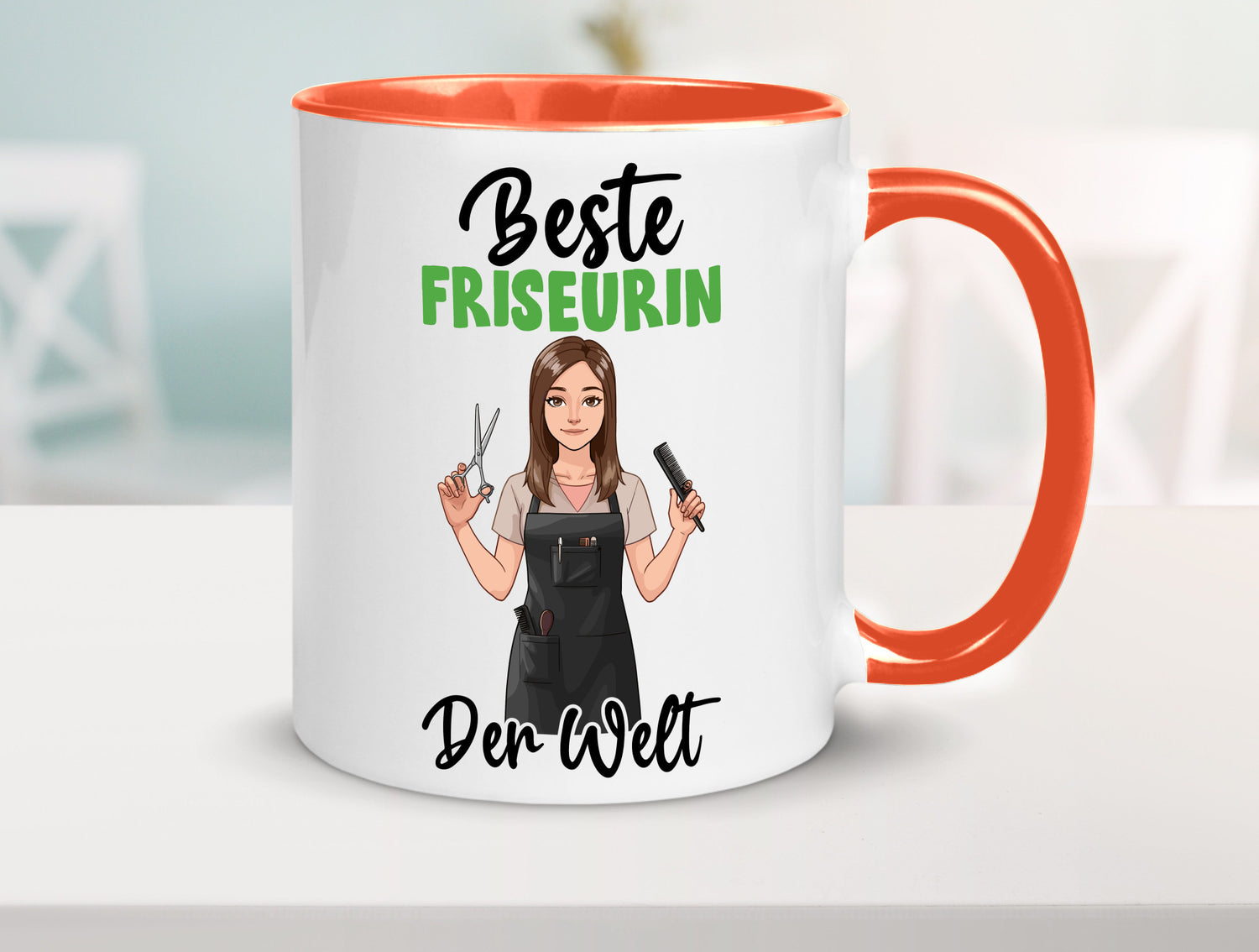 Beste Friseurin | Friseuse Frisuerin Geschenk Humor Geschenkidee lustiger