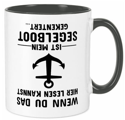 Segler Tasse | Segelboot Humor Kapitän Spruch Witz Geschenkidee