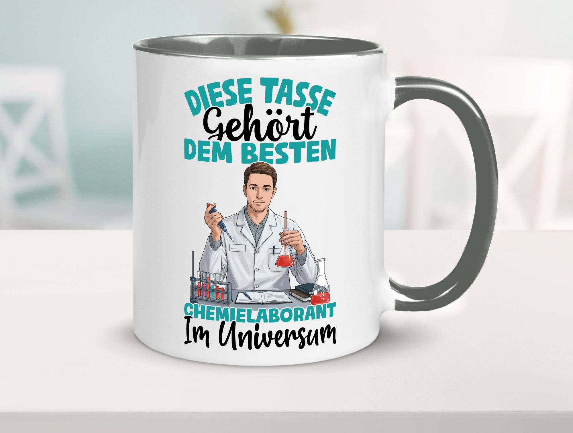 Im Universum: Chemielaborant | Laborant Chemie Humor Geschenkidee Tasse