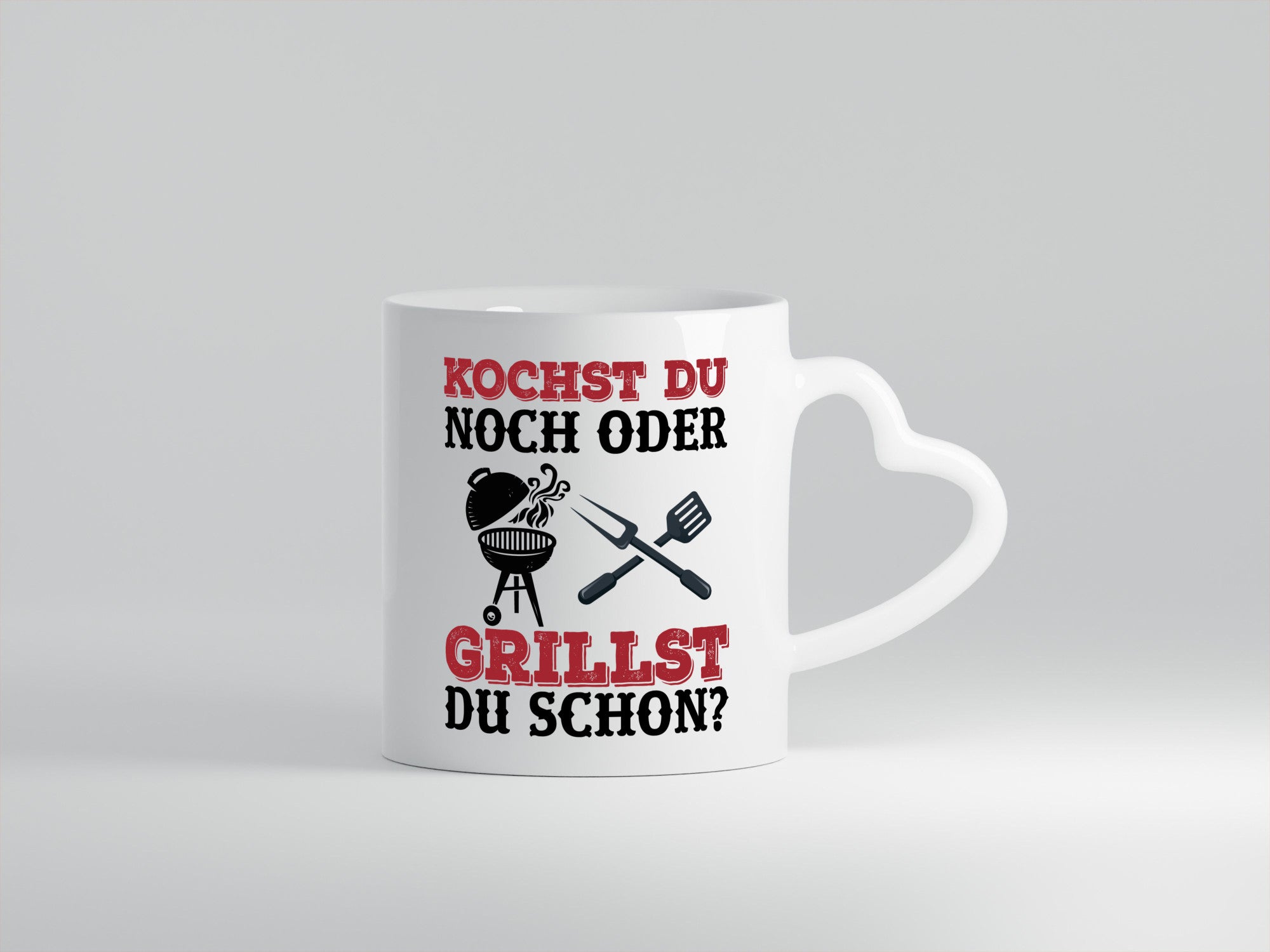 Grillst du schon? | Spruch Tasse Grillen Männer Geschenkidee Humor