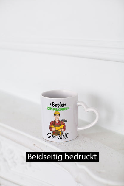 Bester Zimmermann | Handwerker Holzbau v2 Geschenk Humor Geschenkidee lustiger