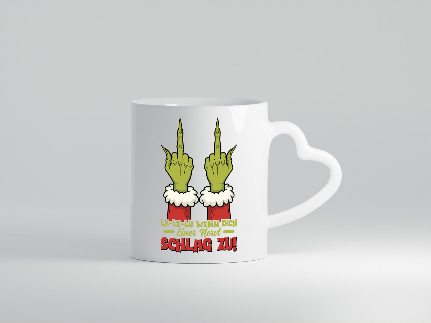 La Le Lu | Weihnachten Weihnachtsmuffel Lichter vl10 Geschenkidee Humor Tasse