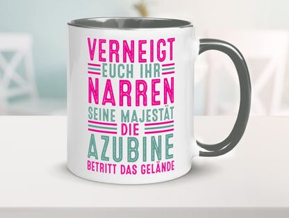 Verneigt euch: Azubine | Ausbildung Lehre Lehrling v2 lustiger Spruch Geschenk