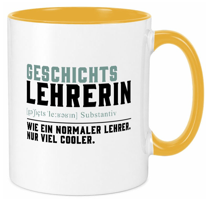 Geschichtslehrerin | Lehrei Unterricht Lieblingslehrerin Geschenkidee Humor Tasse