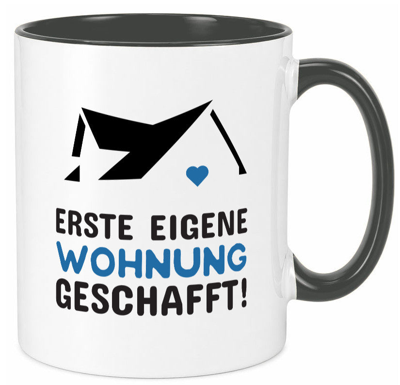 Erste eigene Wohnung | Umzug Tasse Eigenheim Auszug Geschenk Humor Geschenkidee