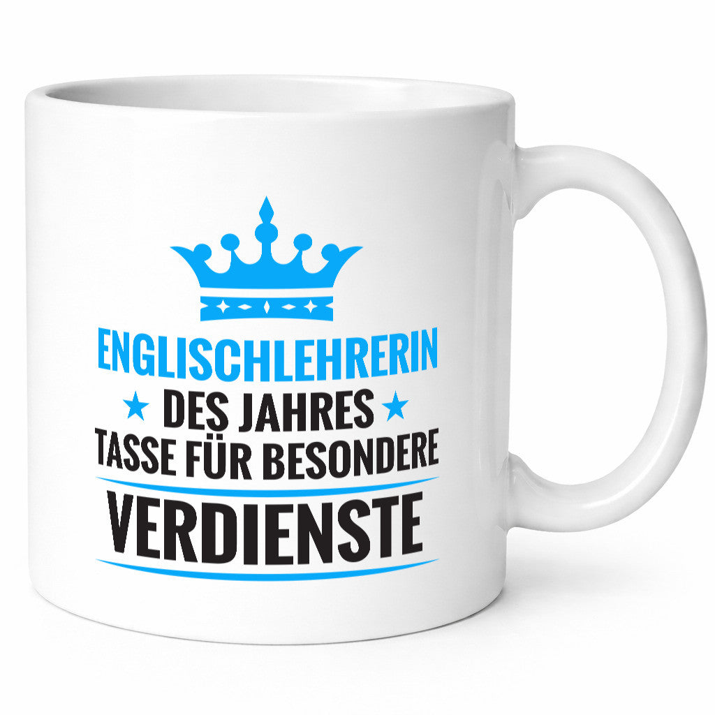 Besonderer Verdienst: Englischlehrerin | Englisch Lehrerin Geschenk Humor