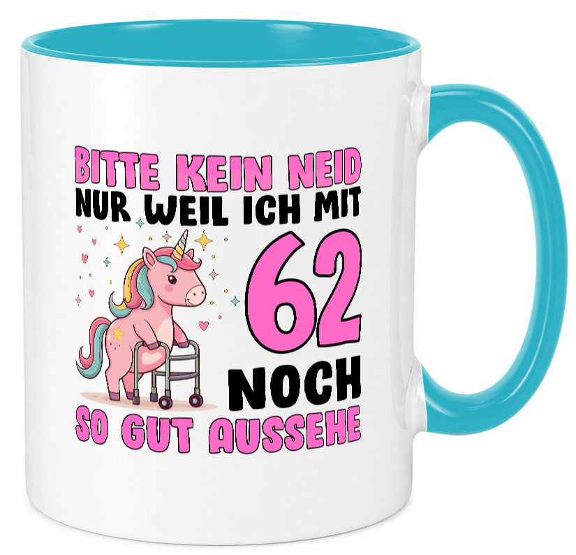 62. Geburtstag | 62 Jahre Mit noch so gut aussehen lustiger Spruch Geschenk