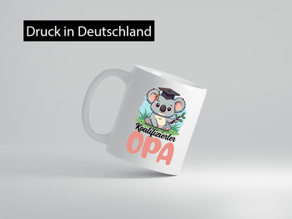Koalifizierter Opa | Großvater Enkel Familie Humor Geschenkidee Tasse