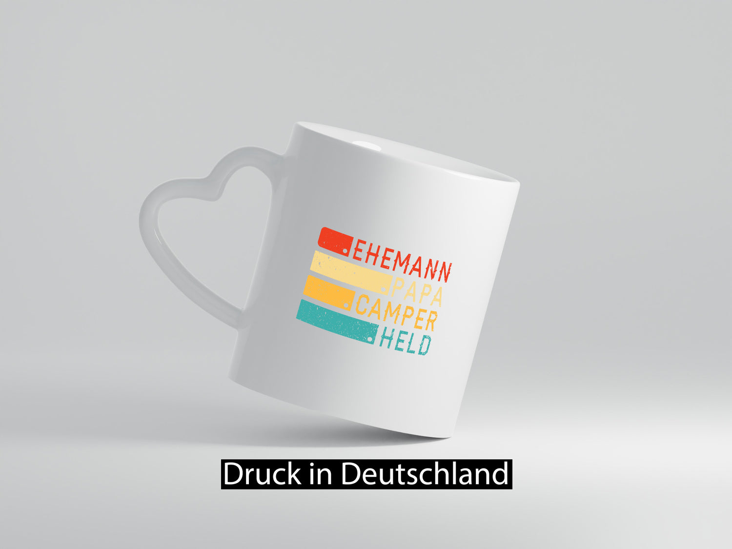 Ehemann | Papa Camper Held Camping Natur Humor Geschenkidee Tasse