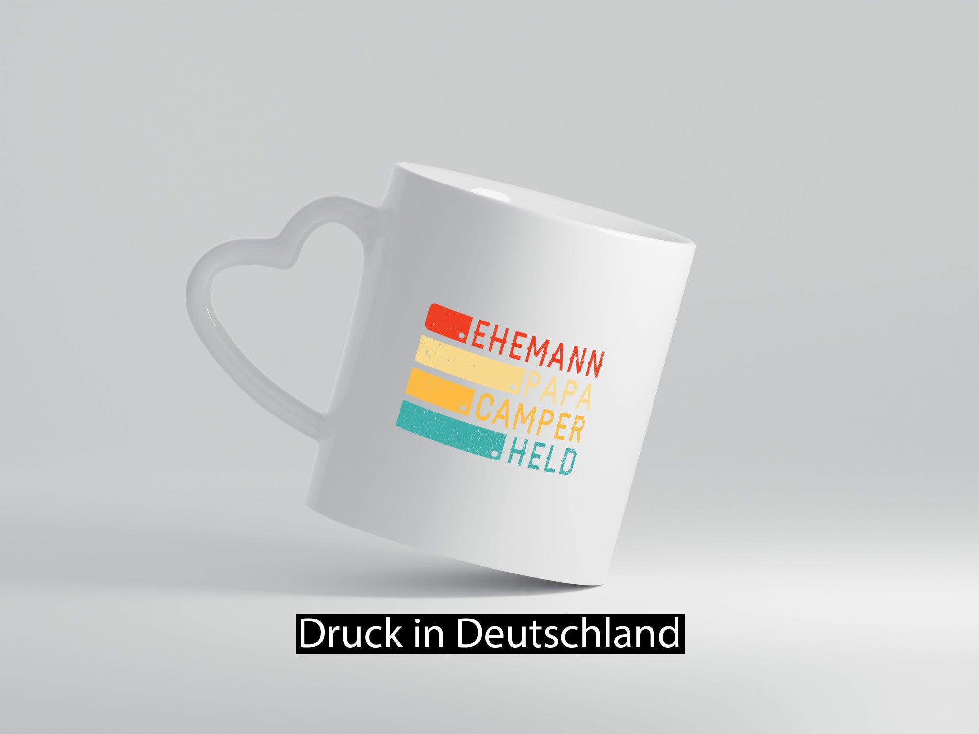 Ehemann | Papa Camper Held Camping Natur Humor Geschenkidee Tasse