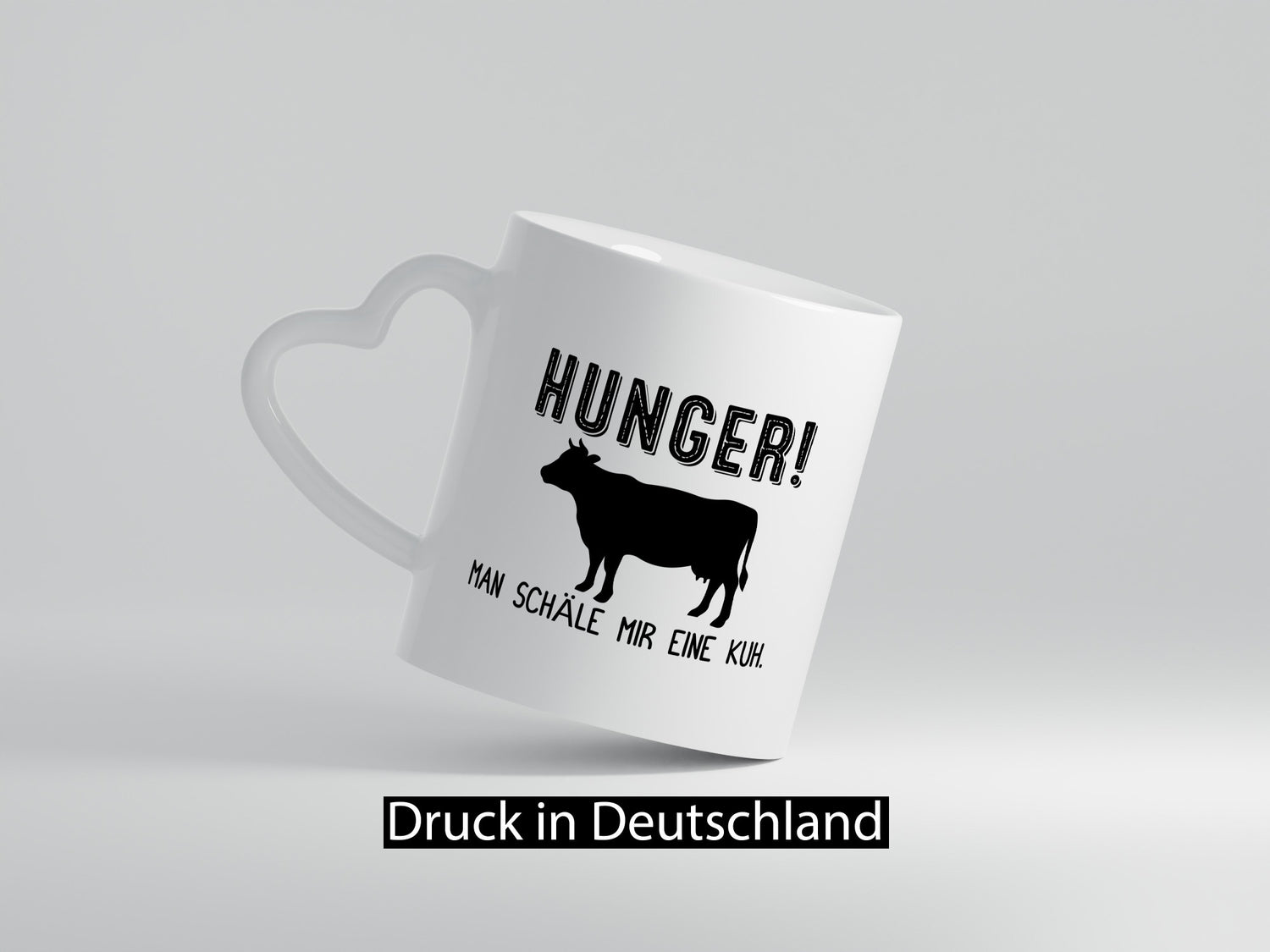 HUNGER! Schäl mir eine Kuh | Fleischliebhaber Geschenk Humor Geschenkidee