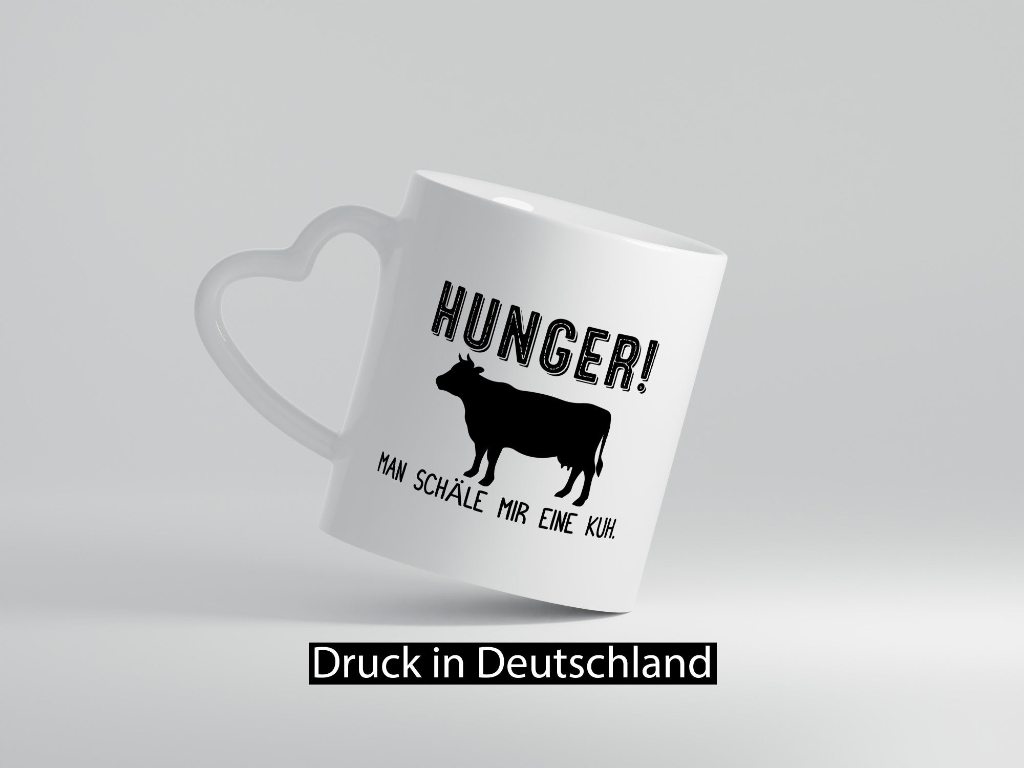 HUNGER! Schäl mir eine Kuh | Fleischliebhaber Geschenk Humor Geschenkidee