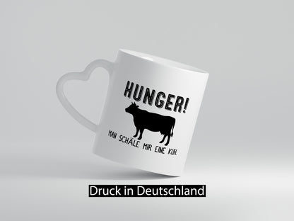 HUNGER! Schäl mir eine Kuh | Fleischliebhaber Geschenk Humor Geschenkidee
