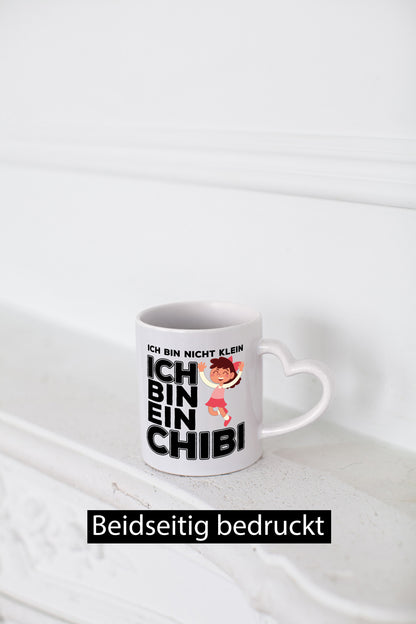 Ich bin ein Chibi | Anime Tasse Süßer Comic Mädchen lustiger Spruch Geschenk