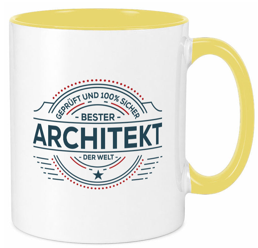 Geprüft und sicher: Architekt | Architektur Büro lustiger Spruch Geschenk