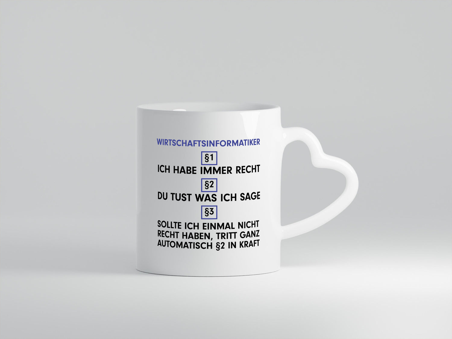 Ich habe immer Recht Wirtschaftsinformatiker | Informatik v2 lustig Humor