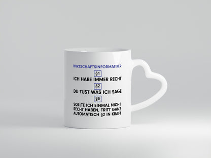 Ich habe immer Recht Wirtschaftsinformatiker | Informatik v2 lustig Humor