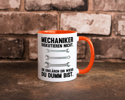 Mechaniker Diskutieren nicht sie erklären nur wieso Geschenkidee Tierliebhaber