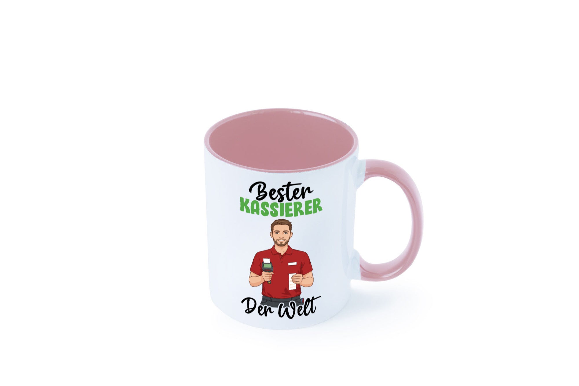 Bester Kassierer v2 Geschenkidee Humor Tasse