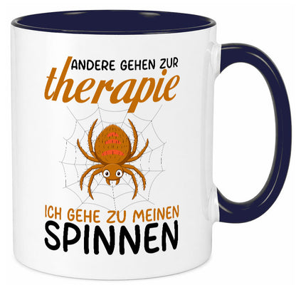 Ich gehe zu meinen Spinnen | Spinnenliebhaber lustiger Spruch Geschenk Humor Tasse