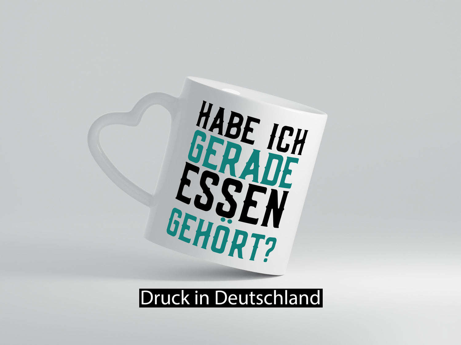 Habe ich Essen gehört | lustiger Spruch Vielfraß Gourmet Geschenkidee Humor