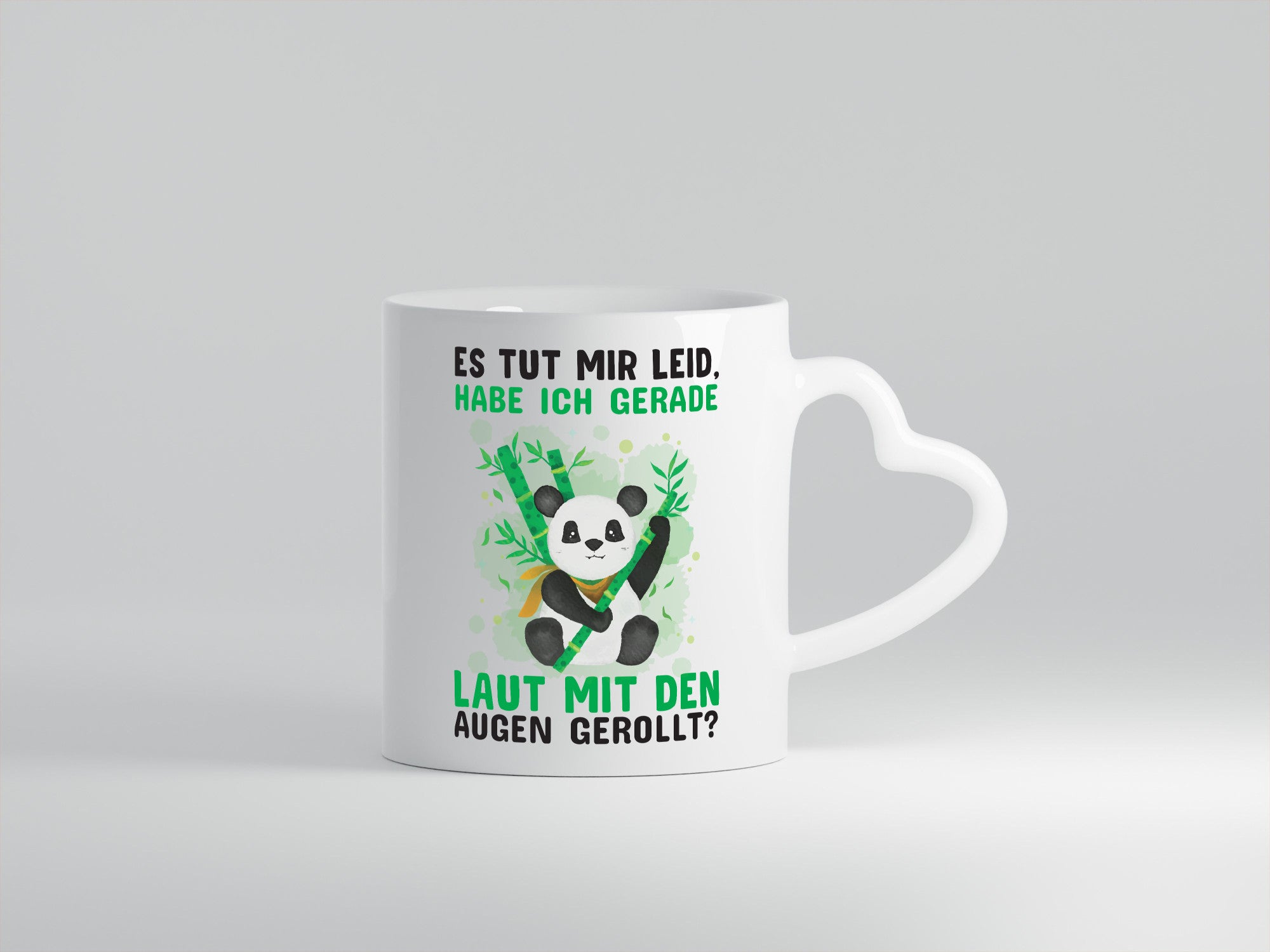 Genervter Panda | Büro Tasse Kollegen Arbeit lustiger Spruch Geschenk
