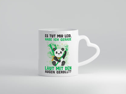Genervter Panda | Büro Tasse Kollegen Arbeit lustiger Spruch Geschenk