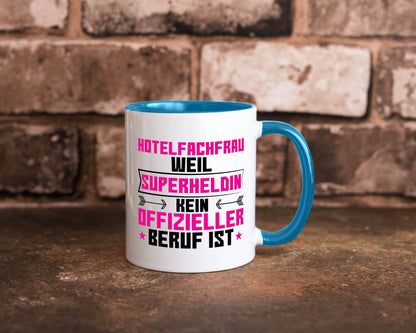 Superheldin Hotelfachfrau | Hotel lustiger Spruch Geschenk Humor Geschenkidee