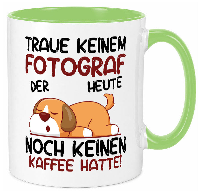 Traue keinem Fotograf | Fotografie Kamera lustiger Spruch Geschenk Humor