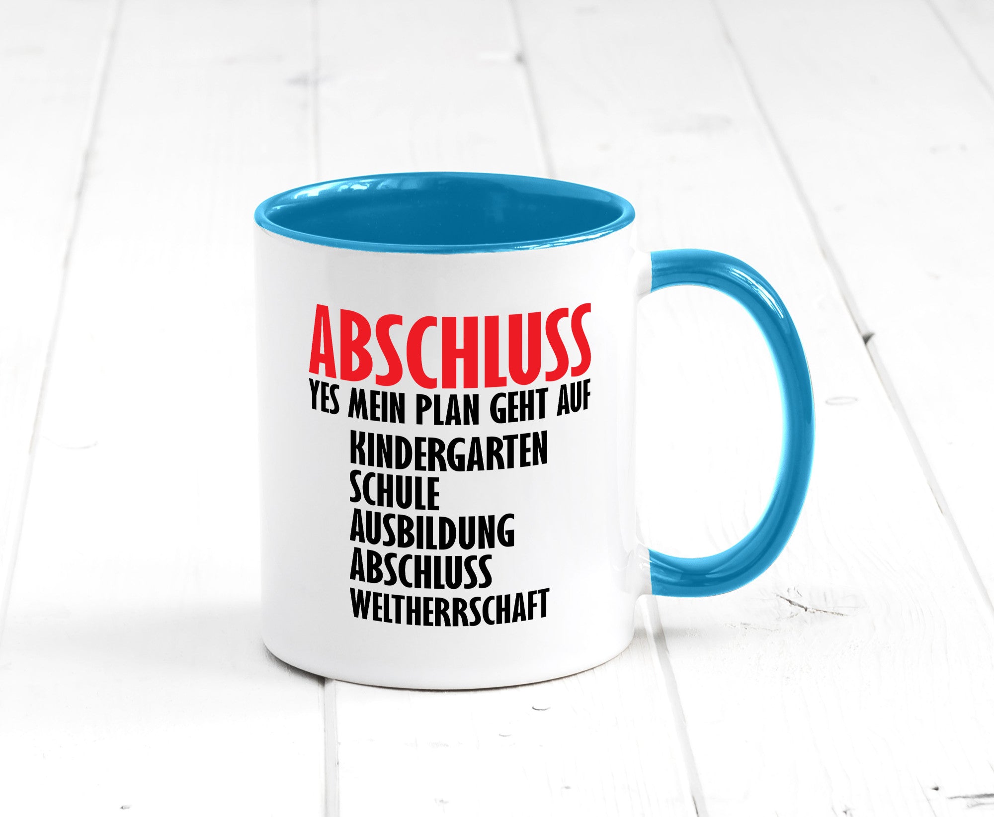 Abschluss Bachelor Geschenkidee Humor Tasse