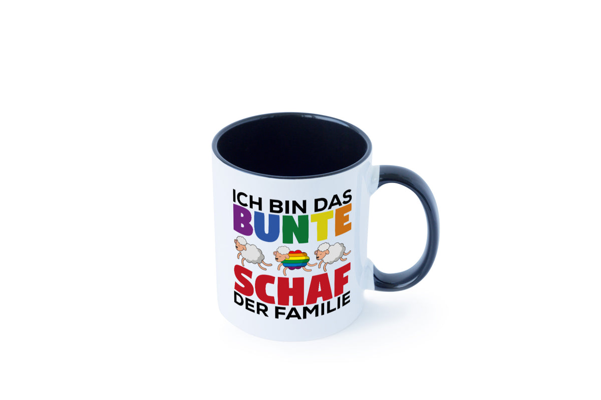 LGBTQ+ Tasse | Buntes Schaf Regenbogen Humor Geschenkidee