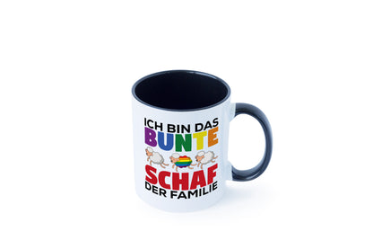 LGBTQ+ Tasse | Buntes Schaf Regenbogen Humor Geschenkidee