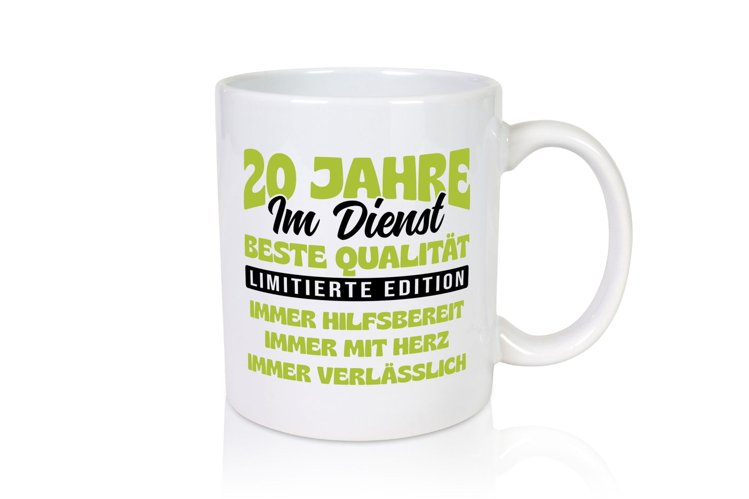 20 Jahre im Dienst | Jubiläum Arbeit v4 Geschenk Kollegen Büro lustiger Spruch