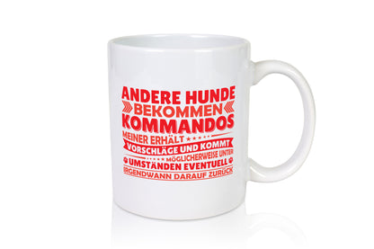 Hunde Training | Hundebesitzer Tasse Hundekommando vl5 lustig Tierliebhaber