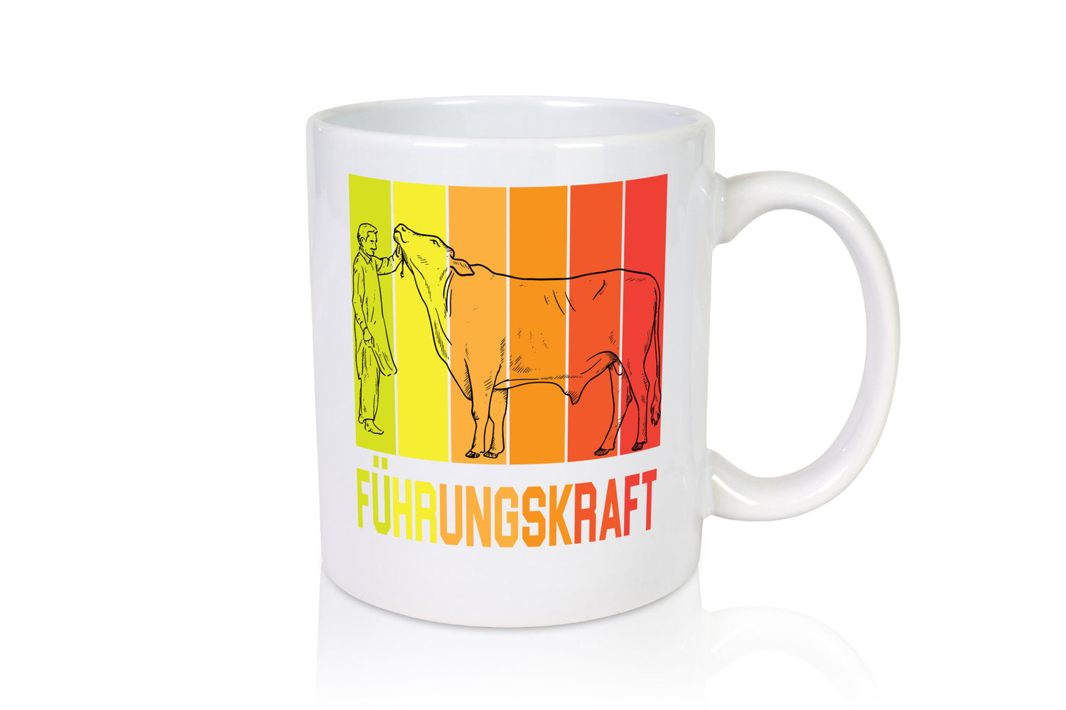 Führungskraft | Farmer Bauernhof lustig Humor Geschenkidee Geschenk Tasse