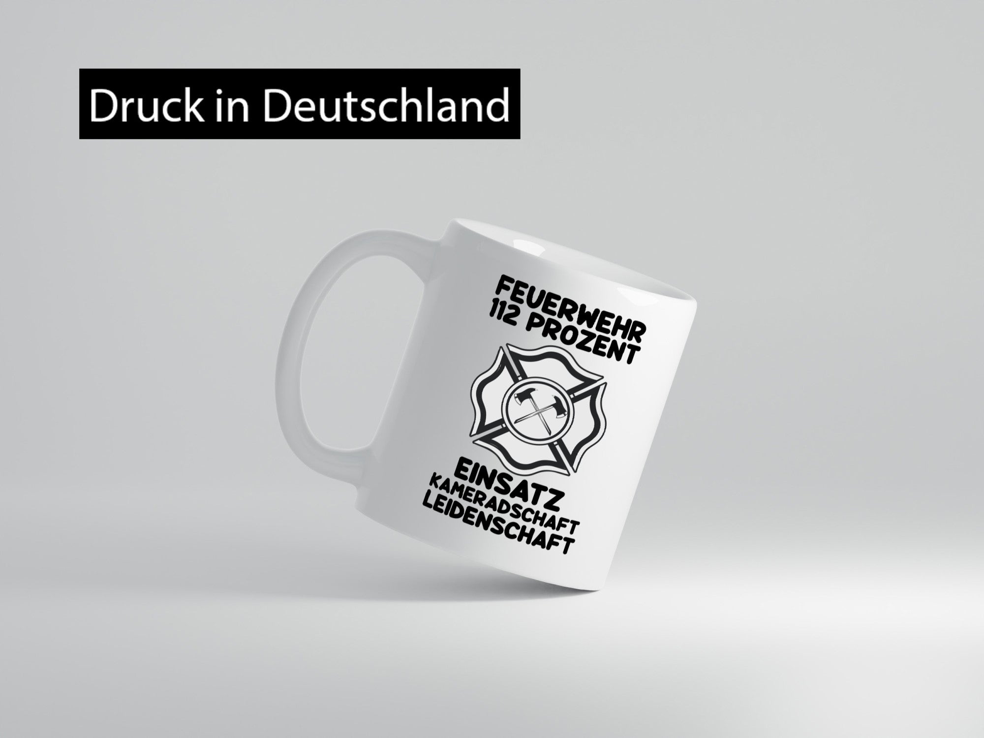 Feuerwehr | 112 Kameradschaft Einsatz Feuerwehrmann lustiger Spruch Geschenk