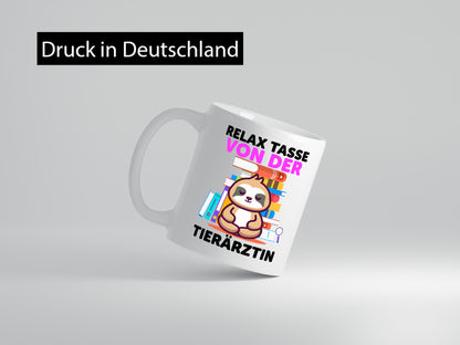 Relax Tasse: Tierärztin | Mediziner Tiermedizin Humor Tierliebhaber