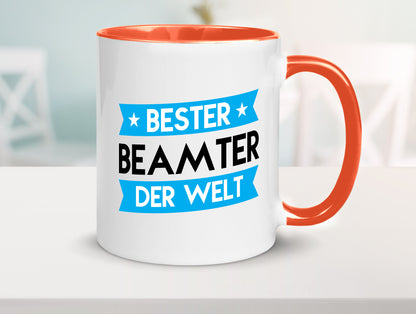 Bester Beamter | Verbeamtung öffentlicher Dienst Humor Geschenkidee Tasse