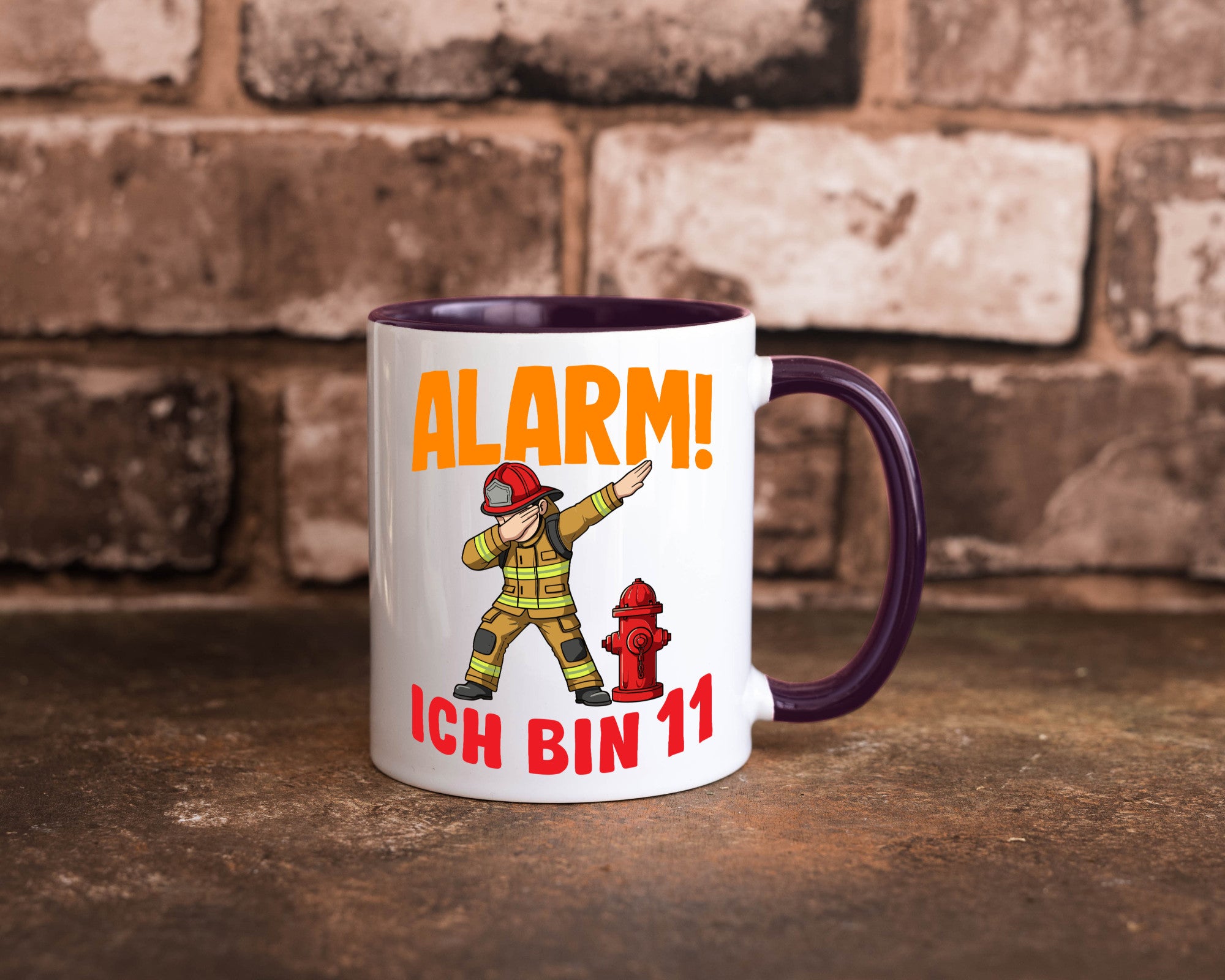 11. Geburtstag | 11 Jahre Feuerwehr Junge Geschenk Geschenkidee lustiger Spruch
