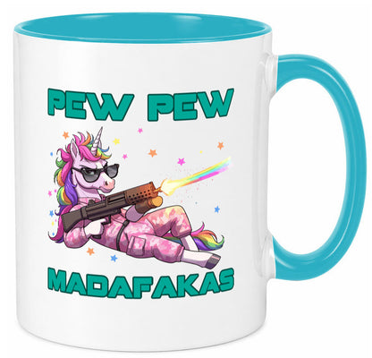 Pew Madafakas vl4 lustiger Spruch Geschenk Humor Geschenkidee Tasse