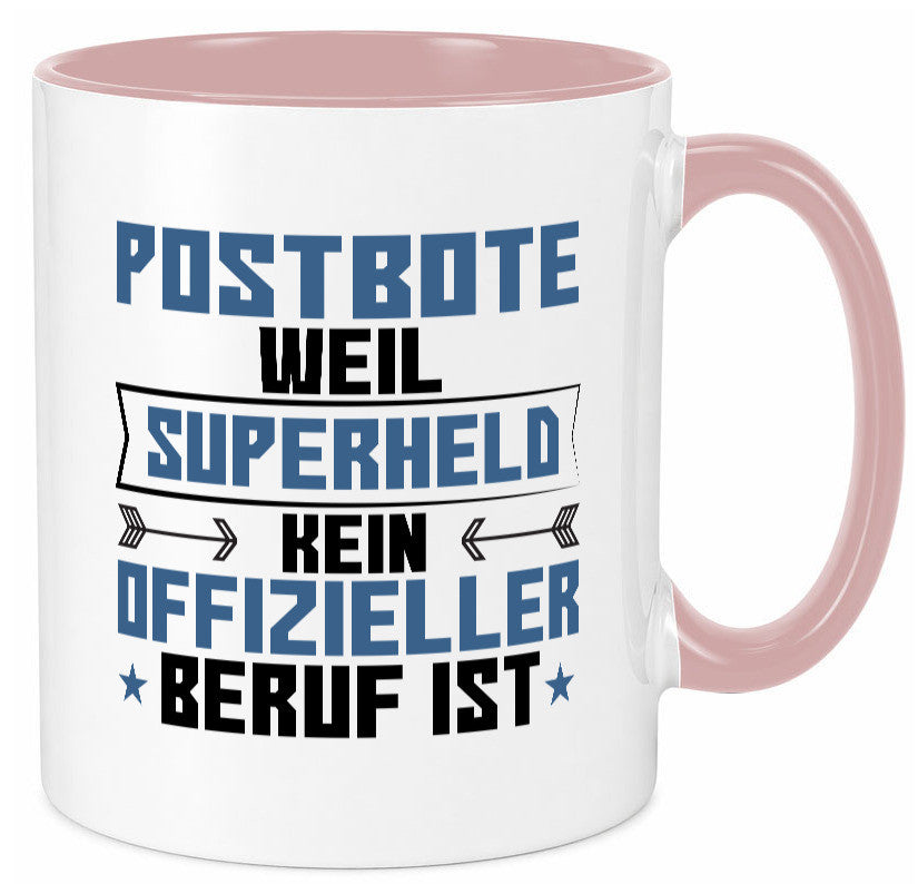 Superheld Postbote | Beruf Post Briefträger Geschenk Arbeit Kollegen Büro
