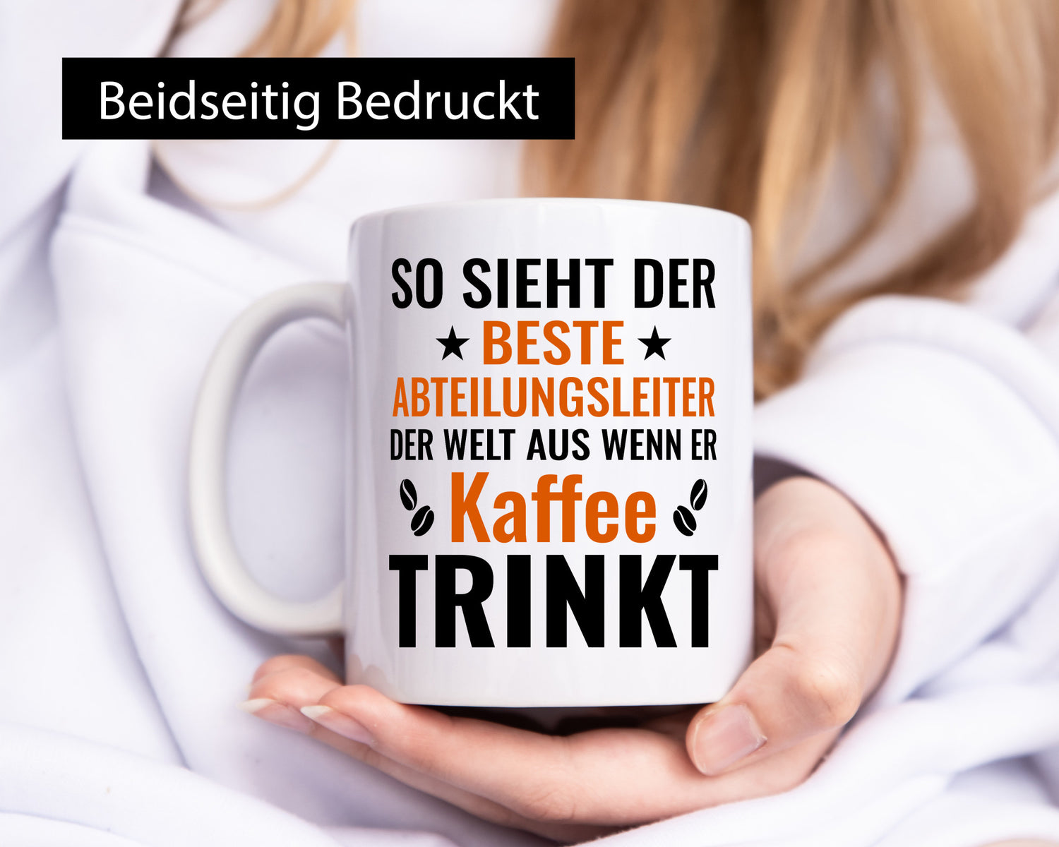 Kaffee trinkt: Abteilungsleiter| Führungskraft Geschenkidee Humor Tasse
