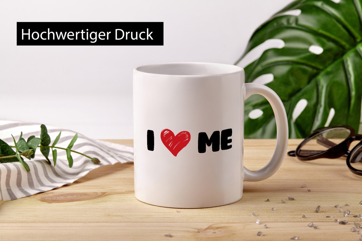 I love me vl4 lustig Humor Geschenkidee Geschenk Tasse