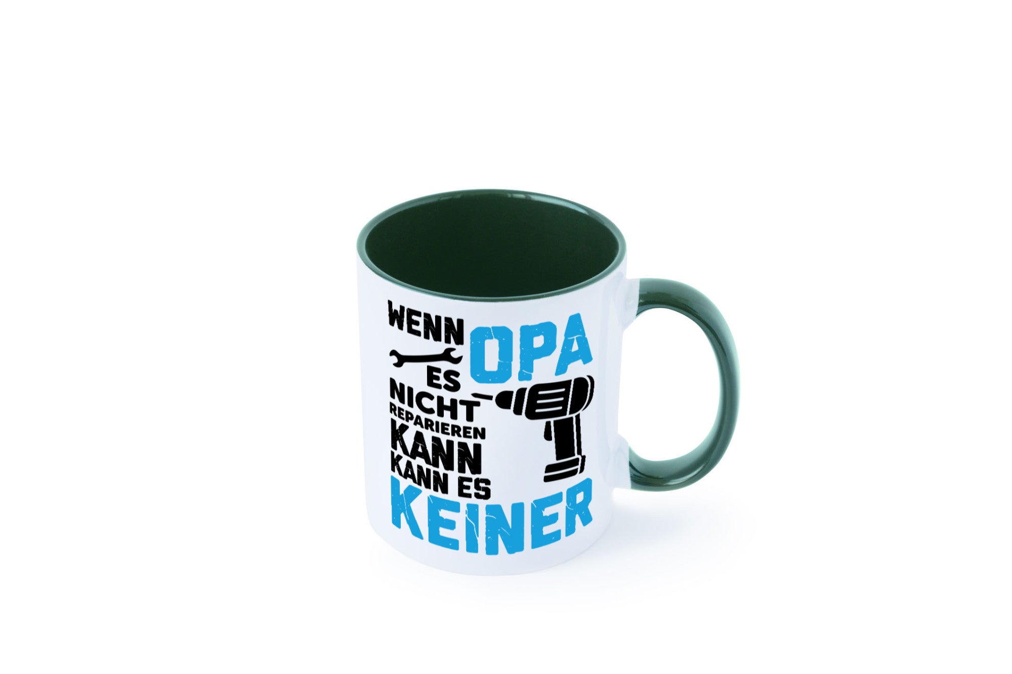 Wenn opa es nicht Reparieren kann | für alles Geschenkidee Familie Humor Tasse