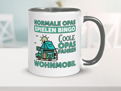 Opas spielen Bingo, coole fahren Wohnmobil | Vögel Geschenk Familie