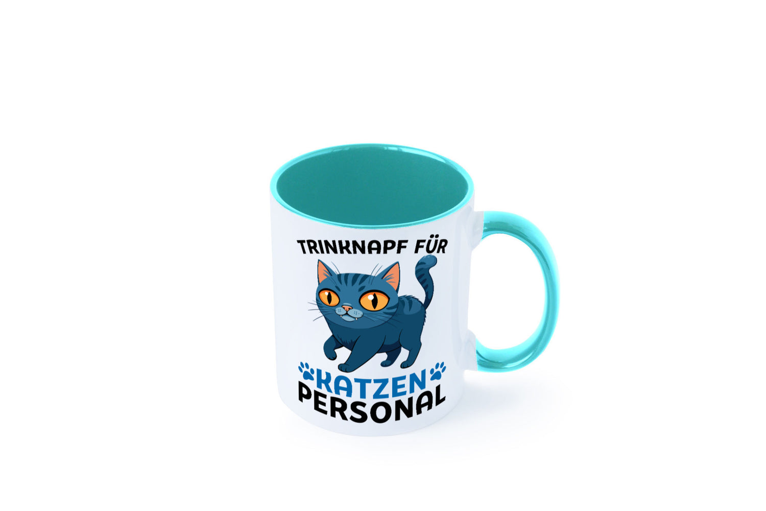 Katzen Personal | Katzenbesitzer Tasse Katze Humor vl2 Tierliebhaber