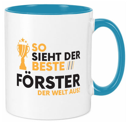 Der Weltbeste Förster | Forst Arbeit Geschenkidee Kollegen Büro Humor Tasse